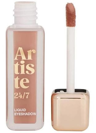 Тіні для повік vivienne sabo artiste 24/7 liquid eyeshadow 04 - matte beige, 5 мл