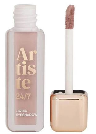 Тіні для повік vivienne sabo artiste 24/7 liquid eyeshadow 05 - matte cool grey, 5 мл