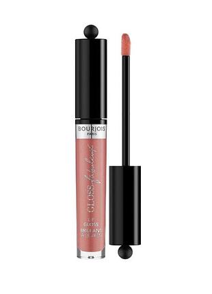 Блеск для губ bourjois fabuleux lip gloss с эффектом бальзама 11 - brillante ballerina, 3.5 мл