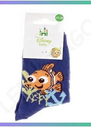 Шкарпетки nemo-bebe garcon сині для дітей 19-22 57% бавовна дихаючі комфортні шкарпетки для хлопчиків sku_43847651-6