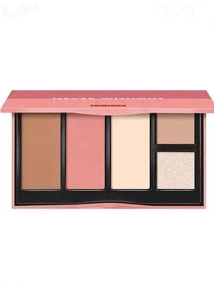 Палетка для лица pupa never without 01 light skin, 15.2 г