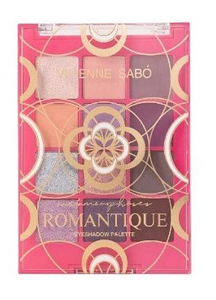 Палетка теней для век vivienne sabo metamourphoses eyeshadow romantique, 9.6 г