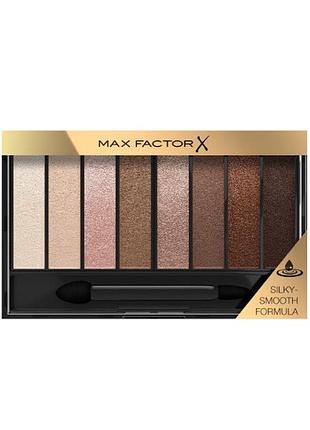 Палетка теней для глаз max factor masterpiece nude eyeshadow palette 01 - cappucino nudes, 6.5 г