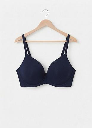 Ущільнений бюстгальтер без кісточок бавовняний бавовна m&s collection 32e 70f