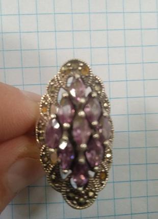 Серебряный кольцо европы