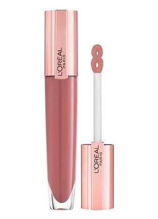 Блеск для губ с эффектом объема l'oreal paris glow paradise balm-in-gloss 412, 7 мл