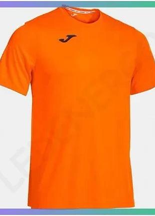 Футболка joma combi помаранчева для чоловіків розмір l спортивна футболка з коротким рукавом sku_100052.880