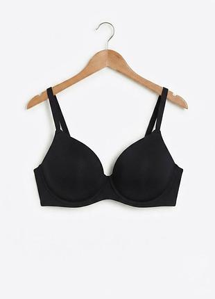 Ущільнений бюстгальтер без кісточок бавовняний бавовна m&s collection 65g 70f 75g