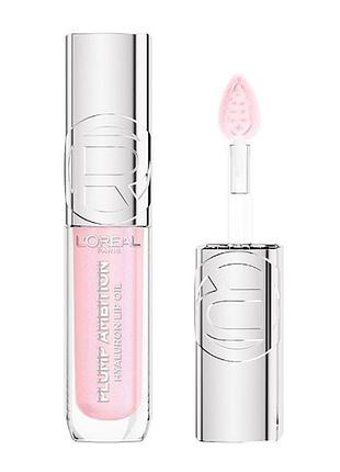 Блиск-олія для губ l'oreal paris plump ambition hyaluron lip oil 101 - crystal clear, 5 мл