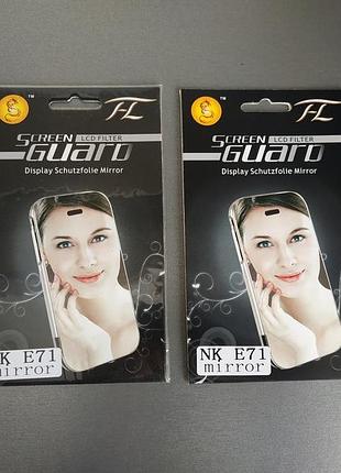 Захисна плівка на nokia e71 защитная пленка для нокіа