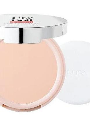 Компактная пудра для лица pupa like a doll compact powder spf 15, 02 sublime nude, 10 г