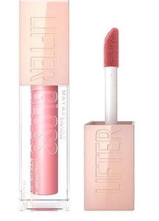 Блиск для губ maybelline new york lifter gloss з гіалуроновою кислотою, 004 silk, 5.4 мл