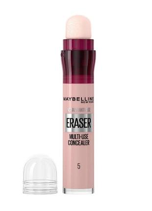 Консилер для лица maybelline new york instant eraser multi-use concealer 05 brightener, 6.8 мл