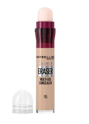 Консилер для лица maybelline new york instant eraser multi-use concealer 115 warm beige, 6.8 мл
