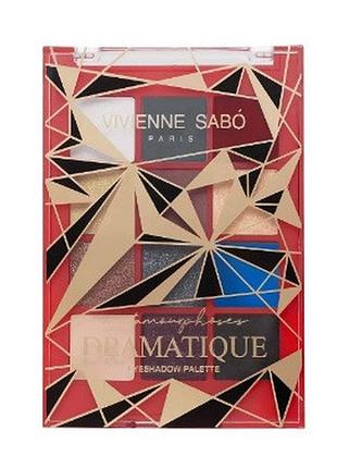 Палетка теней для век vivienne sabo metamourphoses eyeshadow dramatique, 9.6 г