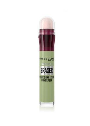 Консилер для коррекции цвета maybelline new york instant anti-age eraser color correcting concealer green , 6.8 мл