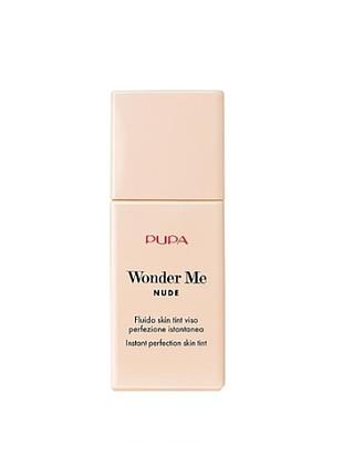Тональный крем pupa wonder me nude 020 - almond, 30 мл