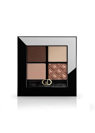 Тіні для вік 4-х кольорові ga-de idyllic eye shadow № 28 honey glow, 7г