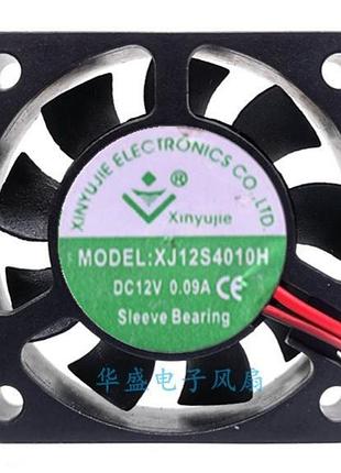 Вентилятор охолодження кулер xj12s4010h 12 в 0.09 а 4×4×1 см