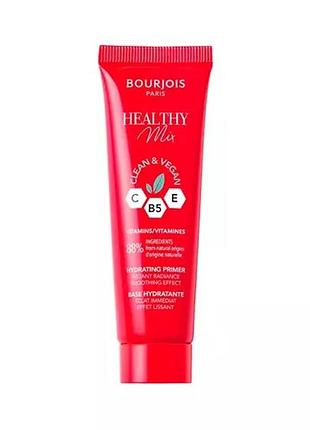Праймер для лица bourjois healthy mix витаминное сияние, против следов усталости, с витаминным миксом, 20 мл