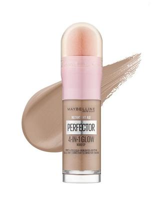 Тональна основа 4 в 1 з ефектом сяйва maybelline new york instant perfector glow 01 - light, 20 мл