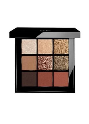 Палитра теней для век ga-de velveteen eyeshadow palette 49 the spice rack, 7г