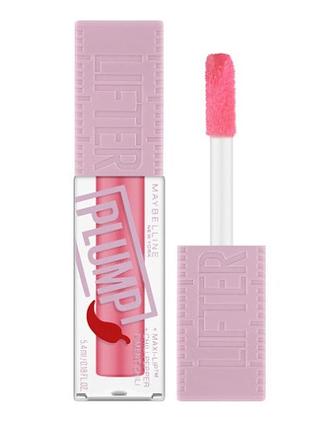 Блиск-плампер для губ maybelline new york lifter plump з екстрактом перцю чилі 003 - pink sting, 5.4 мл