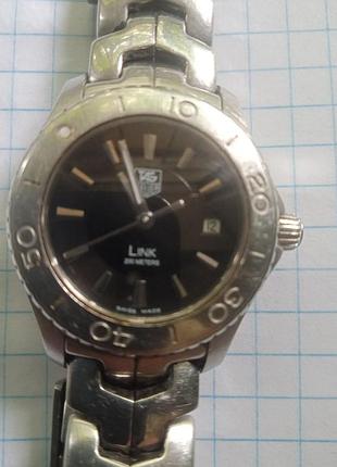 Часы tag heuer link кварцевые швейцарии
