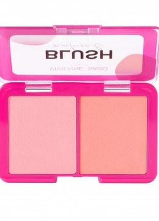 Палетка румян двойные vivienne sabo blush naturel palette 03, 6г