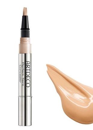 Консилер с кистью artdeco perfect teint concealer 19 light beige , 1,8 мл