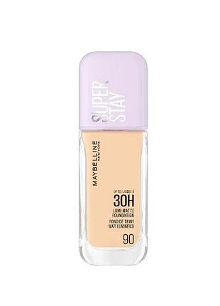 Стійка тональна основа maybelline new york super stay lumi-matte 90, 35 мл