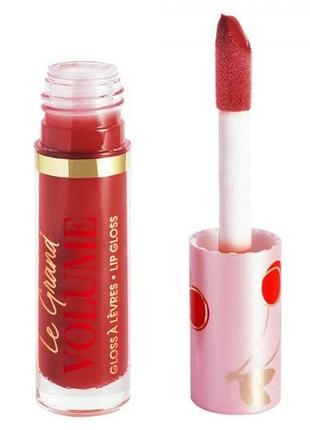 Блиск для губ vivienne sabo paris le grand volume lip gloss 12 - червоний, 3 мл