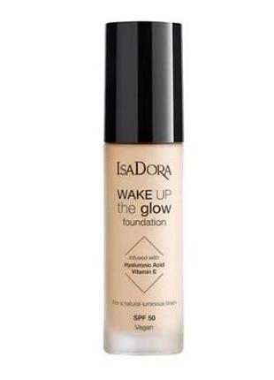 Тональна основа для обличчя isadora wake up the glow 1w, 30 мл