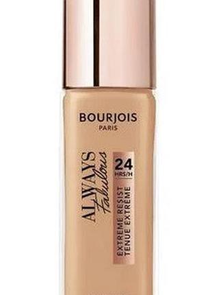 Тональна основа для обличчя bourjois always fabulous 24h extreme resist spf 20, 200 rose vanilla, 30 мл