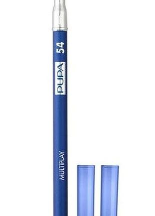 Олівець для очей pupa multiplay eye pencil з аплікатором 54 indigo blue, 1.2 г