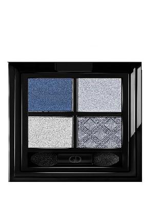 Тени для век 4-х цветные ga-de idyllic eye shadow № 27 celestian blue, 7г