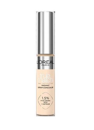 Консилер для лица l`oréal paris true match radiant serum concealer 1.5n, 11 мл