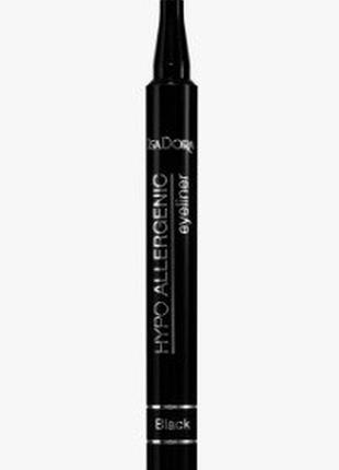 Подводка для глаз isadora hypo-allergenic eyeliner 30 black, 1 мл