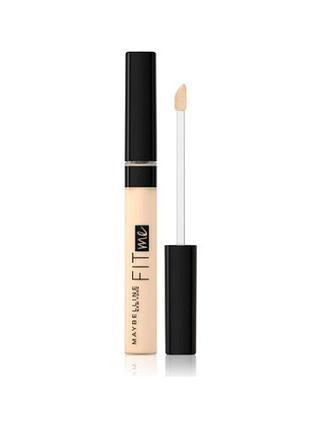 Консилер для лица maybelline fit me! concealer 12 soft ivory, 6.8 мл