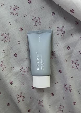 Сонцезахисний крем для обличчя needly vegan mild moisture sun spf50+