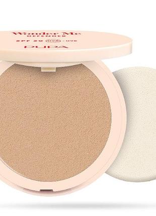 Тональна основа кушон pupa wonder me defender spf 50 004 sand, 8.5г