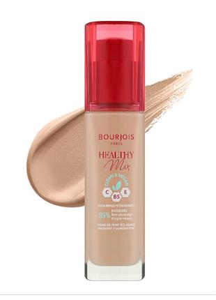Тональная основа для лица bourjois healthy mix clean & vegan foundation 50c - rose ivory, 30 мл