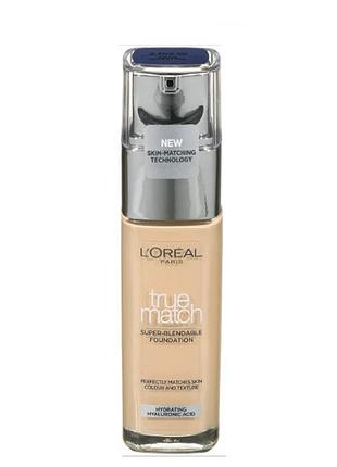 Тональний крем для обличчя l'oreal paris true match super blendable foundation w2, 30 мл