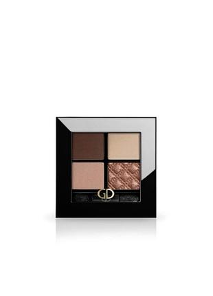 Тіні для вік 4-х кольорові ga-de idyllic eye shadow № 41 natural style (без дзеркала), 7г