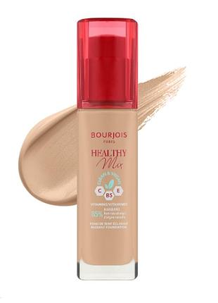 Тональная основа для лица bourjois healthy mix clean & vegan 52 vanilla, 30 мл
