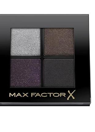 Палетка теней для век max factor colour x-pert soft touch palette 05 misty onxy, 4.3 г