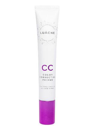 Праймер для обличчя lumene cc color correcting primer, 20 мл