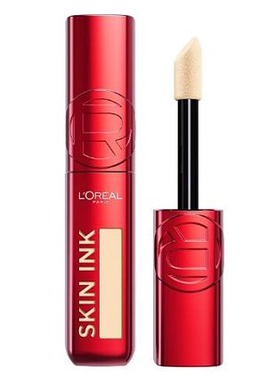 Тональний крем для обличчя l'oreal paris infaillible skin ink 100 - light warm, 15 мл