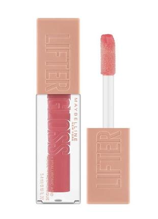Блиск для губ maybelline new york lifter gloss з гіалуроновою кислотою 21 - gummy bear, 5.4 мл
