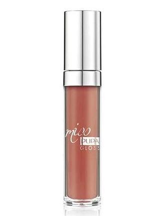 Блеск для губ pupa miss pupa gloss 105 majestic nude, 5 мл